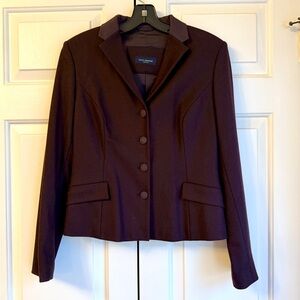 Piazza Sempione Women's Dark Purple Blazer